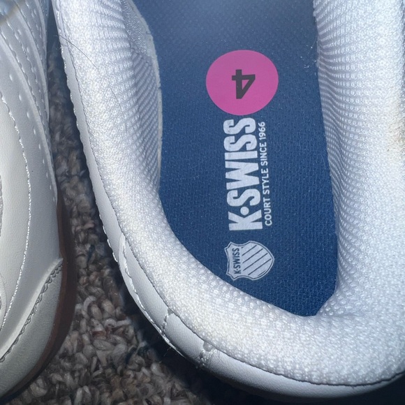 K-Swiss kids White Sneakers - Picture 4 of 6